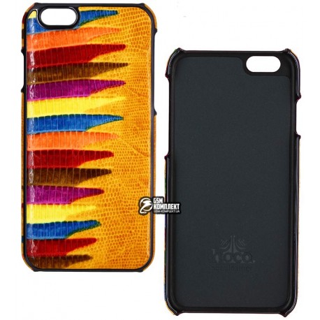 Чохол HOCO Platinum series Colorful Lizards for iPhone6/6S , помаранчевий