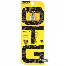 Переходник OTG, с USB (female) на Micro-USB (male), iMax