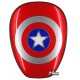 Power Bank (портативная батарея) Marvel Captain America 12000 mAh, USB выход 5V 1A/2A, с фонариком, черный + красный