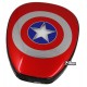 Power Bank (портативная батарея) Marvel Captain America 12000 mAh, USB выход 5V 1A/2A, с фонариком, черный + красный