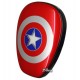 Power Bank (портативная батарея) Marvel Captain America 12000 mAh, USB выход 5V 1A/2A, с фонариком, черный + красный