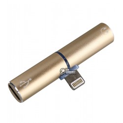 Переходник-разветвитель Hoco LS4 T-Tower с Lightning на Lightning + 3,5 Mini Jack