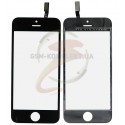 Тачскрін для iPhone 5S, China quality, чорний