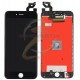 Дисплей iPhone 6S Plus, чорний, з сенсорним екраном (дисплейний модуль),з рамкою, original (PRC)