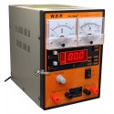 Лабораторный блок питания WEP PS-1502D+ 15V 2A, цифровая/аналоговая индикация, RF индикатор, тестер, автовосстановление полсле КЗ
