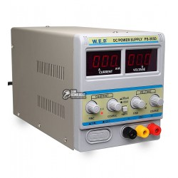 Лабораторный блок питания WEP PS-305D с переключателем Hi(A)/Lo(mA) 30V 5A цифровая индикация Лабораторный блок питания WEP PS-305D с переключателем Hi(A)/Lo(mA) 30V 5A цифровая индикация