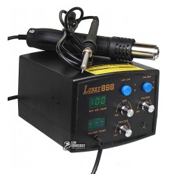 Термовоздушная паяльная станция Lukey 898 с паяльником