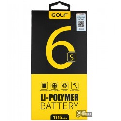Акумулятор Golf для iPhone 6S (Li-polymer, 1715мАч) Акумулятор Golf для iPhone 6S (Li-polymer, 1715мАч)