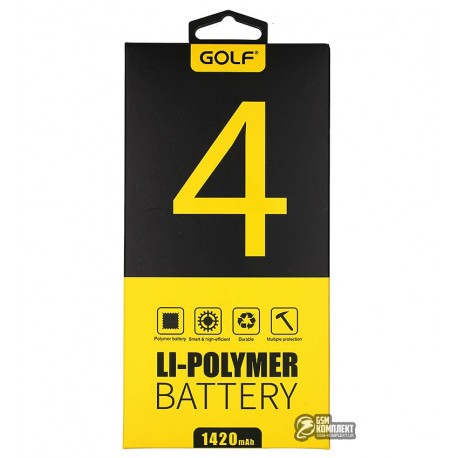 Аккумулятор (акб) Golf для iPhone 4 (Li-polymer, 1560мАч)