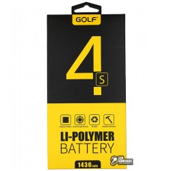 Акумулятор (акб) Golf для iPhone 4s (Li-polymer, 1430мАч) Акумулятор (акб) Golf для iPhone 4s (Li-polymer, 1430мАч)