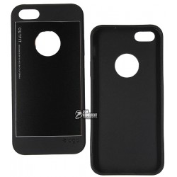 Чехол защитный Elago для Apple iPhone 5/5s, силикон + пластик, черный