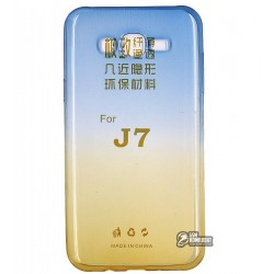 Чехол ультратонкий 2 COLOR для Samsung J700H Galaxy J7(2015), силиконовый