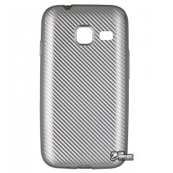 Чохол для Samsung J105 Galaxy J1 mini, силіконовий, карбон