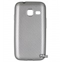 Чохол для Samsung J105 Galaxy J1 mini, силіконовий, карбон