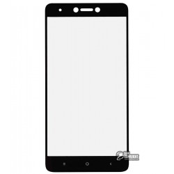 Закаленное защитное стекло Glass Pro+ для Xiaomi Redmi Note 4X, 0,3 мм 9H, 2.5D, черное