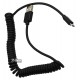 Кабель Belkin Flex, microUSB, пружинка, 1.8 метра, 2.1 А