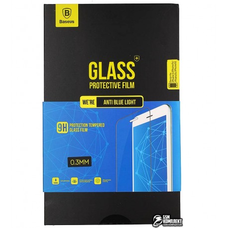 Закаленное защитное стекло Baseus Anti Blue Light для Apple iPhone 5, 5S, 5c, SE, 0,3mm, 9H