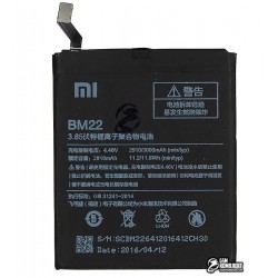 Аккумулятор BM22 для Xiaomi Mi5, Li-Polymer, 3,85 B, 2910 мАч