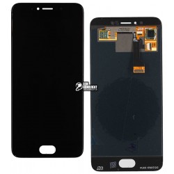 Дисплей для Meizu Pro 6, черный, с сенсорным экраном, original (PRC)