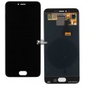 Дисплей для Meizu Pro 6, Pro 6s, черный, с сенсорным экраном (дисплейный модуль), original (PRC), M570H