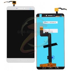 Дисплей для Xiaomi Mi Max, білий, з сенсорним екраном (дисплейний модуль)