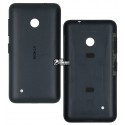 Задняя панель корпуса для Nokia 530 Lumia, черная, с боковыми кнопками