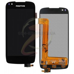 Дисплей для Fly IQ4405, чорний, з сенсорним екраном (дисплейний модуль),#15-22391-42501/Q700S PLUS-FPC Дисплей для Fly IQ4405, чорний, з сенсорним екраном (дисплейний модуль),#15-22391-42501/Q700S PLUS-FPC