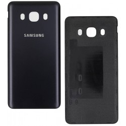 Задня кришка батареї для Samsung J5108 Galaxy J5 (2016), J510F Galaxy J5 (2016), J510FN Galaxy J5 (2016), J510G Galaxy J5 (2016), J510M Galaxy J5 (2016), J510Y Galaxy J5 (2016), чорний колір