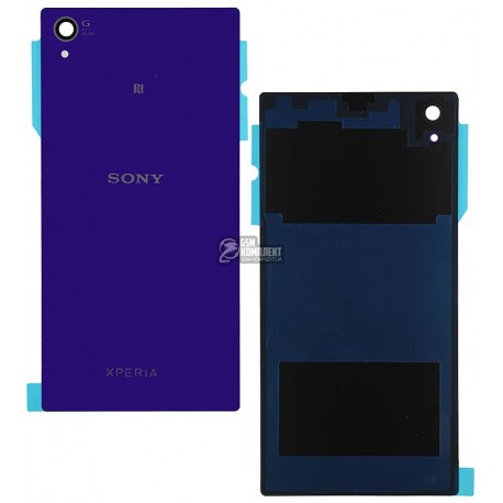 Задня панель корпусу для Sony C6902 L39h Xperia Z1, C6903 Xperia Z1, фіолетова