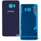 Задняя панель корпуса для Samsung G928 Galaxy S6 EDGE+, синяя, copy