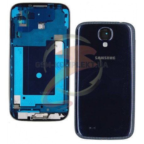 Корпус для Samsung I9500 Galaxy S4, синій