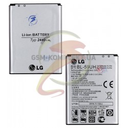 Акумулятор (акб) BL-59UH для LG D618 G2 mini Dual SIM, D620 G2 mini, Li-ion, 3,8 В, 2440 мАч