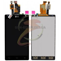 Дисплей для LG E970 Optimus G чорний з тачскріном Дисплей для LG E970 Optimus G чорний з тачскріном