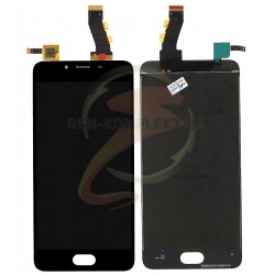 Дисплей для Meizu U10, черный, с сенсорным экраном (дисплейный модуль)