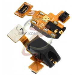 Шлейф для LG E960 Nexus 4, конектора навушників, з датчиком приближення, з компонентами