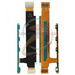Шлейф для Sony D5102 Xperia T3, D5103 Xperia T3, D5106 Xperia T3, кнопки ввімкнення, бокових клавіш, з компонентами
