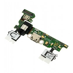 Шлейф для Samsung A300F Galaxy A3, A300FU Galaxy A3, мікрофона, конектора навушників, конектора зарядки, з компонентами, REV 0.1 Шлейф для Samsung A300F Galaxy A3, A300FU Galaxy A3, мікрофона, конектора навушників, конектора зарядки, з компонентами, REV 0.1