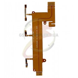 Шлейф для Nokia 1320 Lumia, кнопки ввімкнення, бокових клавіш, з компонентами