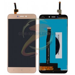 Дисплей для Xiaomi Redmi 4X, золотистый, с сенсорным экраном, original (PRC)