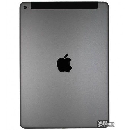 Задня кришка для планшету Apple iPad Air 2, чорна, (версія 3G)