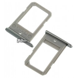 Тримач SIM-карти для Samsung G925F Galaxy S6 EDGE, чорний