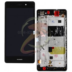 Дисплей для Huawei P8 Lite (ALE L21), чорний, з передньою панеллю, з сенсорним екраном (дисплейний модуль) Дисплей для Huawei P8 Lite (ALE L21), чорний, з передньою панеллю, з сенсорним екраном (дисплейний модуль)