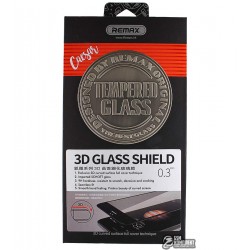Закаленное защитное стекло Remax Caesar 3D для Iphone 7 Plus, черное