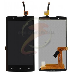 Дисплей для Lenovo A2010, черный, с сенсорным экраном (дисплейный модуль)