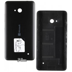 Задня панель корпусу для Microsoft (Nokia) 640 Lumia, чорна, з боковими кнопками Задня панель корпусу для Microsoft (Nokia) 640 Lumia, чорна, з боковими кнопками