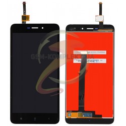 Дисплей для Xiaomi Redmi 4A, черный, с сенсорным экраном, original (PRC)