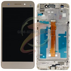 Дисплей для Huawei Y6 II, золотистый, с сенсорным экраном, с рамкой Дисплей для Huawei Y6 II, золотистый, с сенсорным экраном, с рамкой