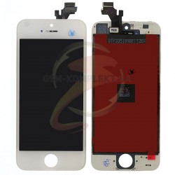 Дисплей iPhone 5, білий, з сенсорним екраном (дисплейний модуль),з рамкою, original (PRC) Дисплей iPhone 5, білий, з сенсорним екраном (дисплейний модуль),з рамкою, original (PRC)