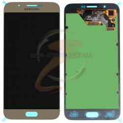 Дисплей для Samsung A800F Dual Galaxy A8, золотистый, с сенсорным экраном (дисплейный модуль) Дисплей для Samsung A800F Dual Galaxy A8, золотистый, с сенсорным экраном (дисплейный модуль)