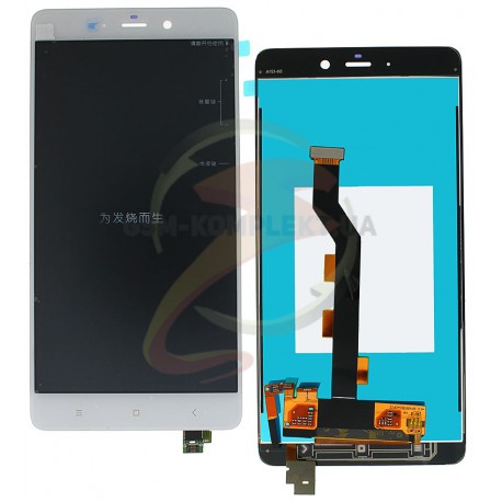 Дисплей для Xiaomi Mi Note, білий, з сенсорним екраном (дисплейний модуль),original (PRC)